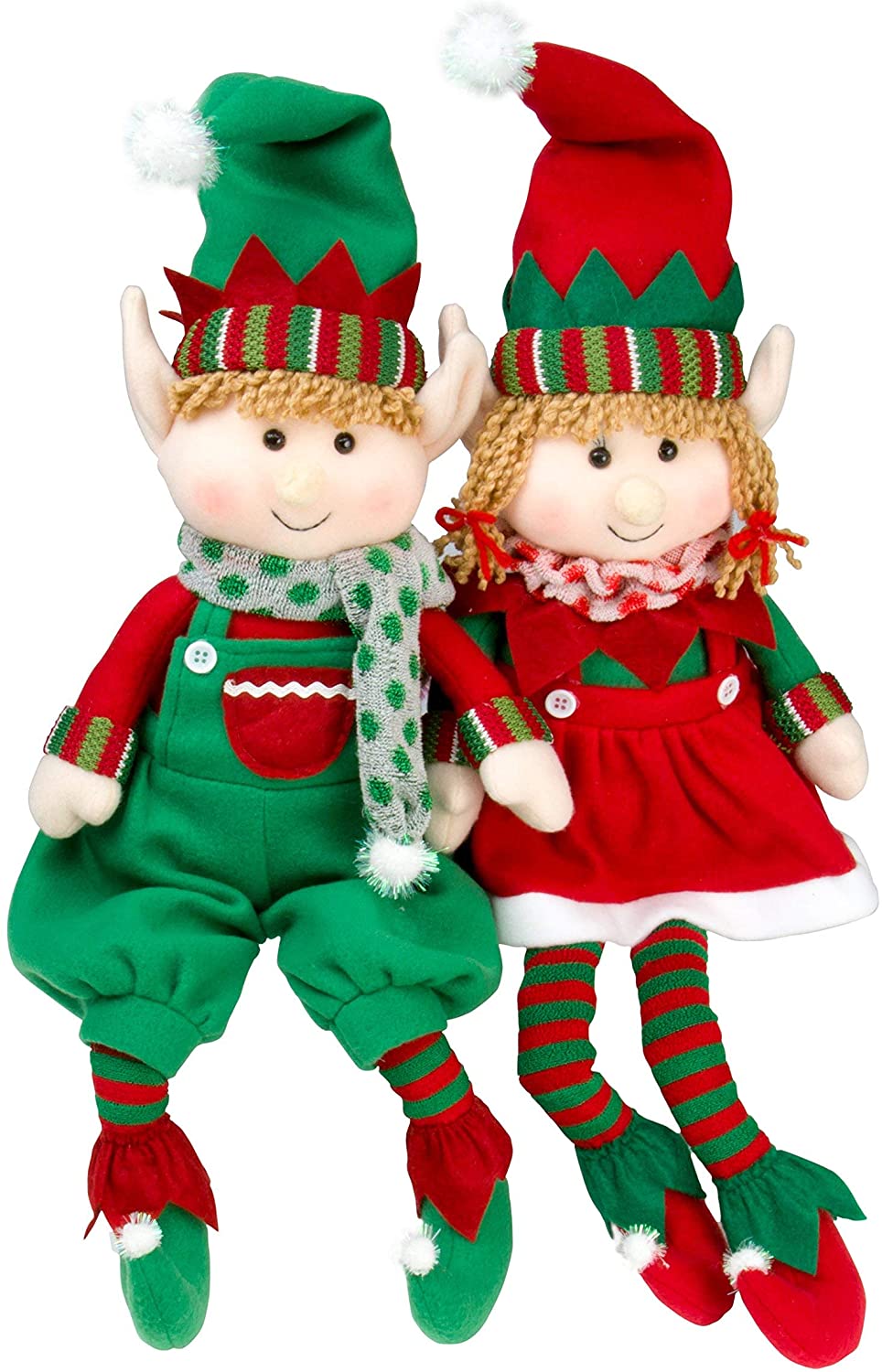 christmas stuffed dolls