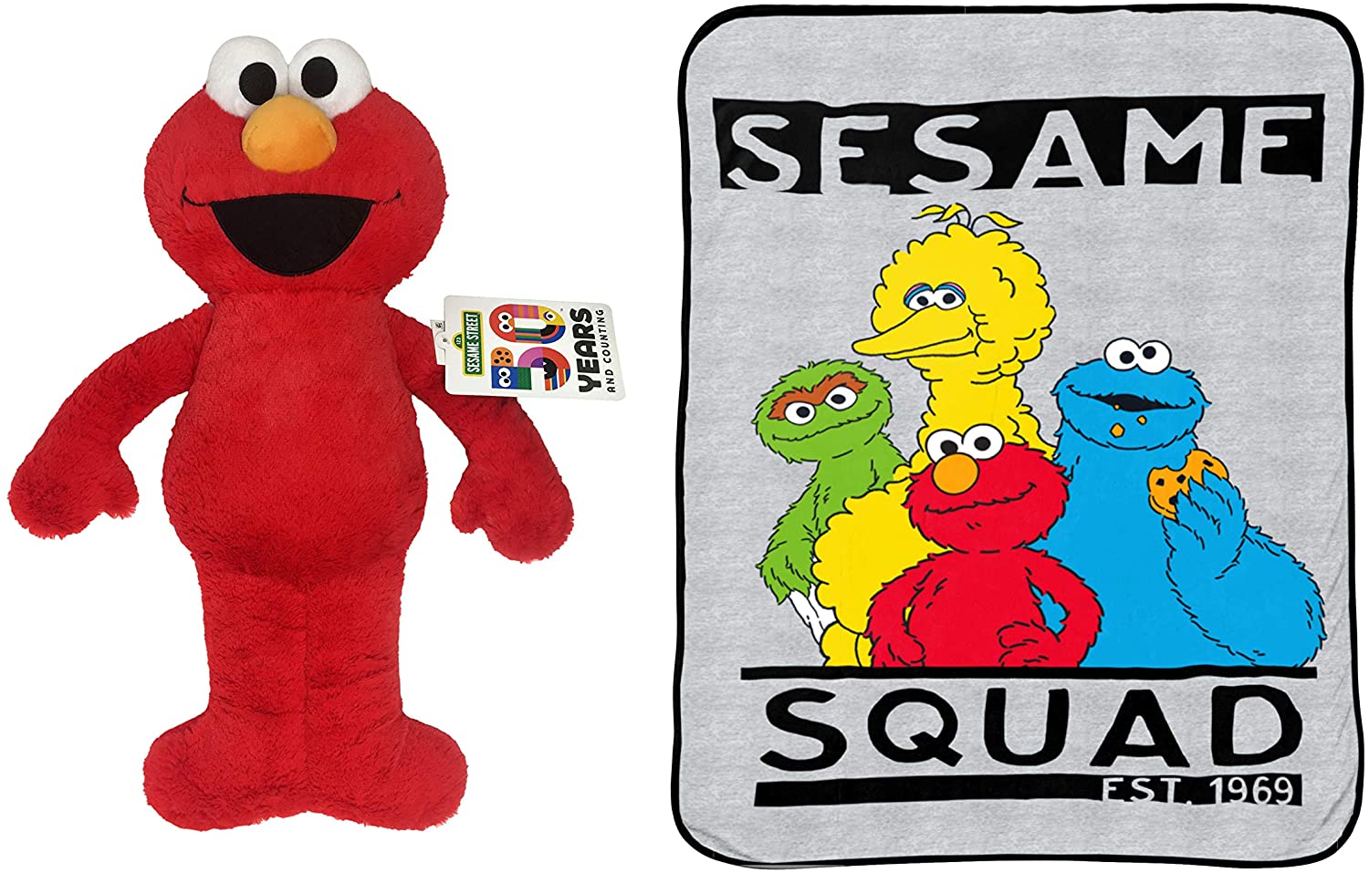 sesame street elmo buddy pillow