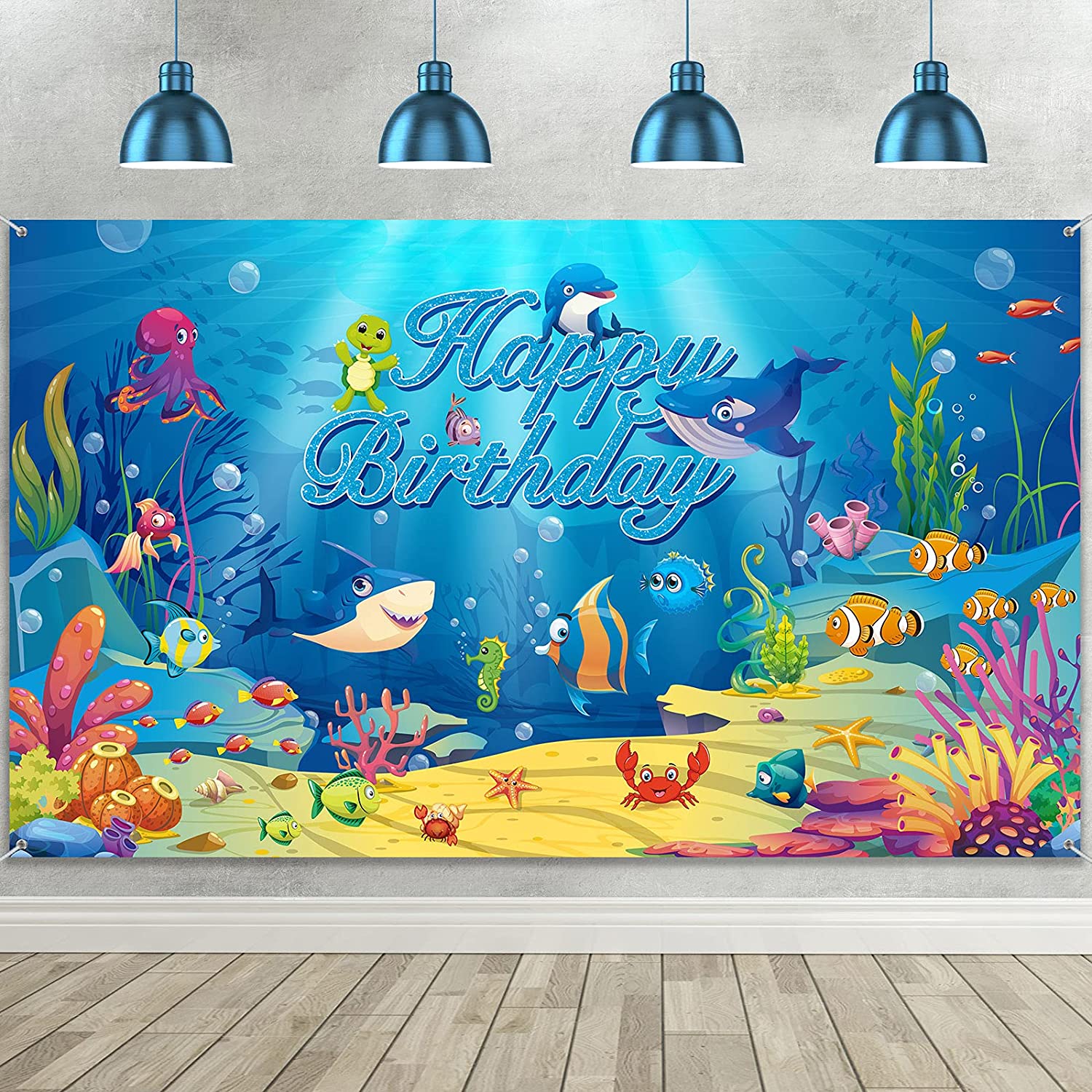 ocean theme birthday decorations