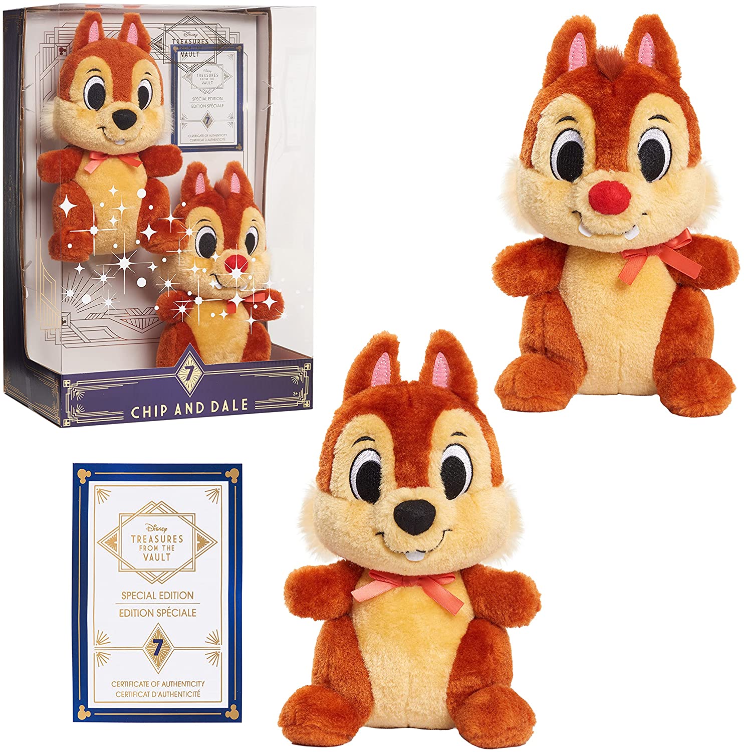 chip n dale stuffed animals