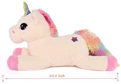 unicorn teddy pink