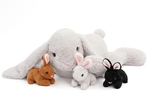 Big Head Billy the Plush Stuffed Animal Baby Bunny Rabbit · Ellisi Gifts