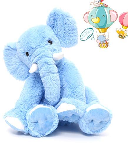 blue elephant soft toy