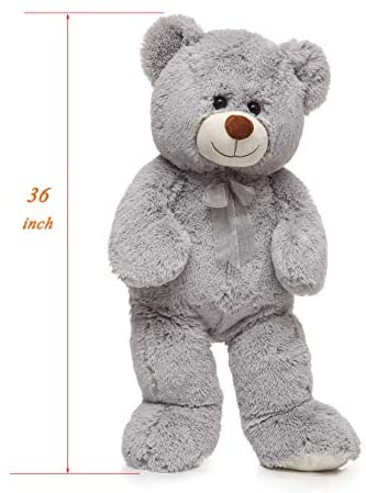 big grey teddy