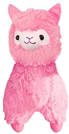 pink stuffed alpaca