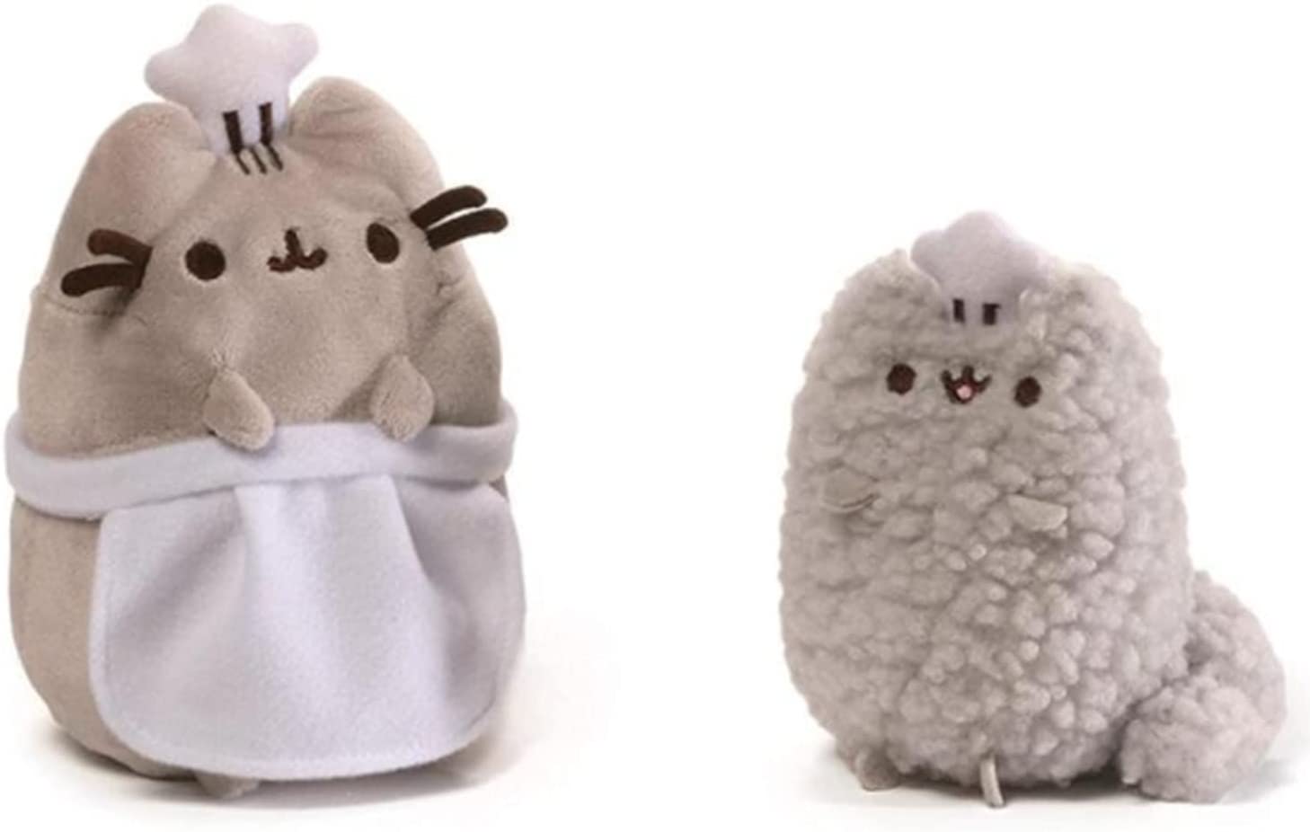 pusheen and stormy plush