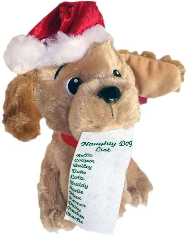 animated stuffed dog