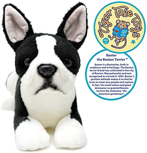 stuffed boston terrier