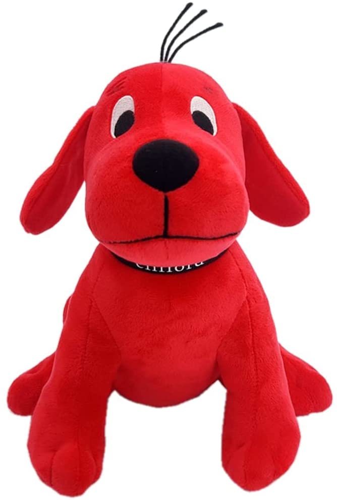 red dog plush toy