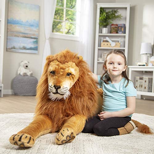 big lion doll