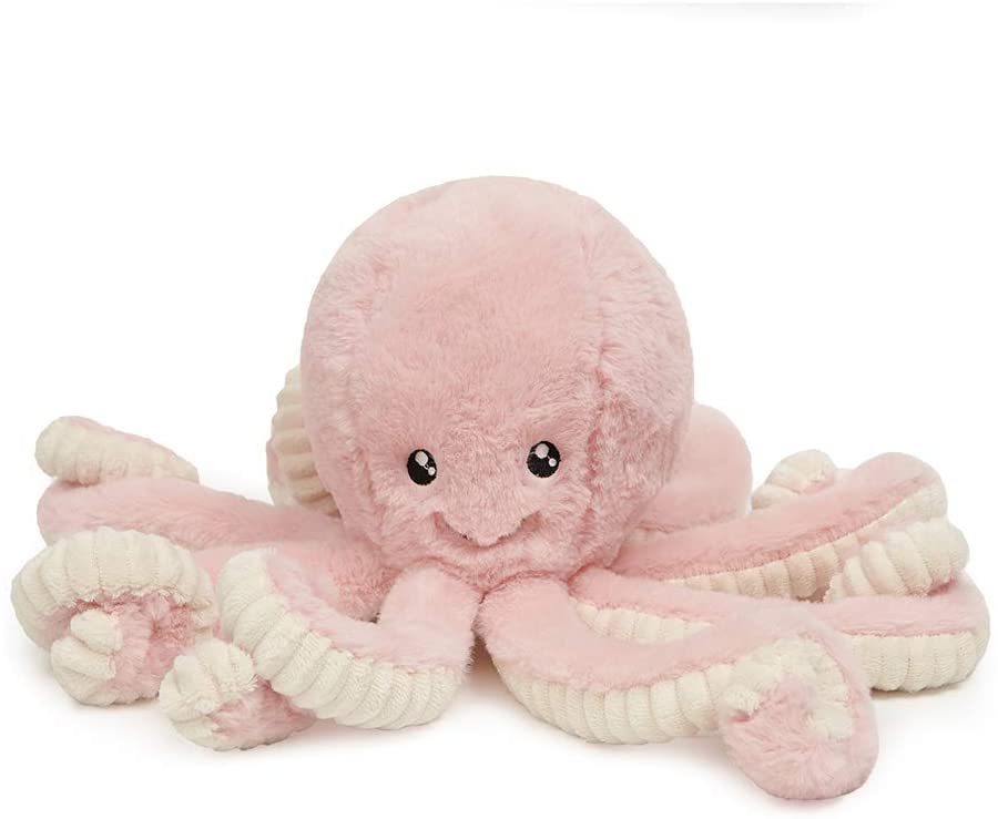 giant pink stuffed octopus