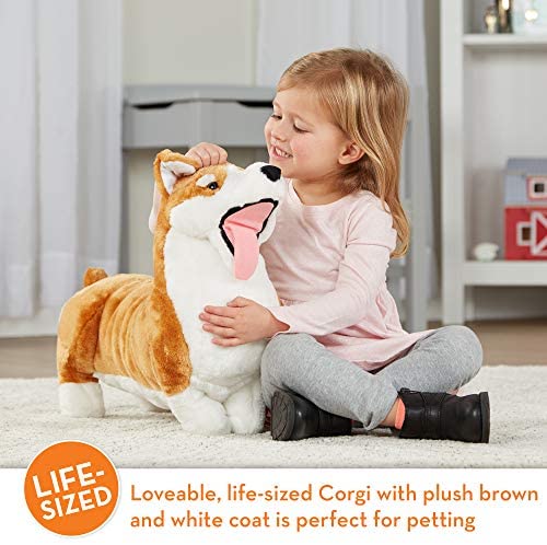 melissa and doug corgi plush