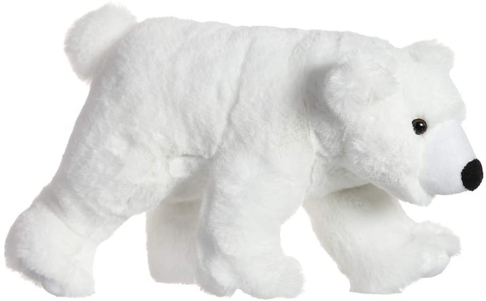 soft polar bear stuffed animal