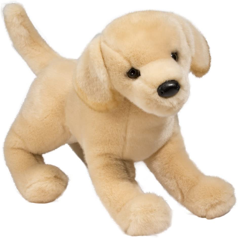 yellow dog plush