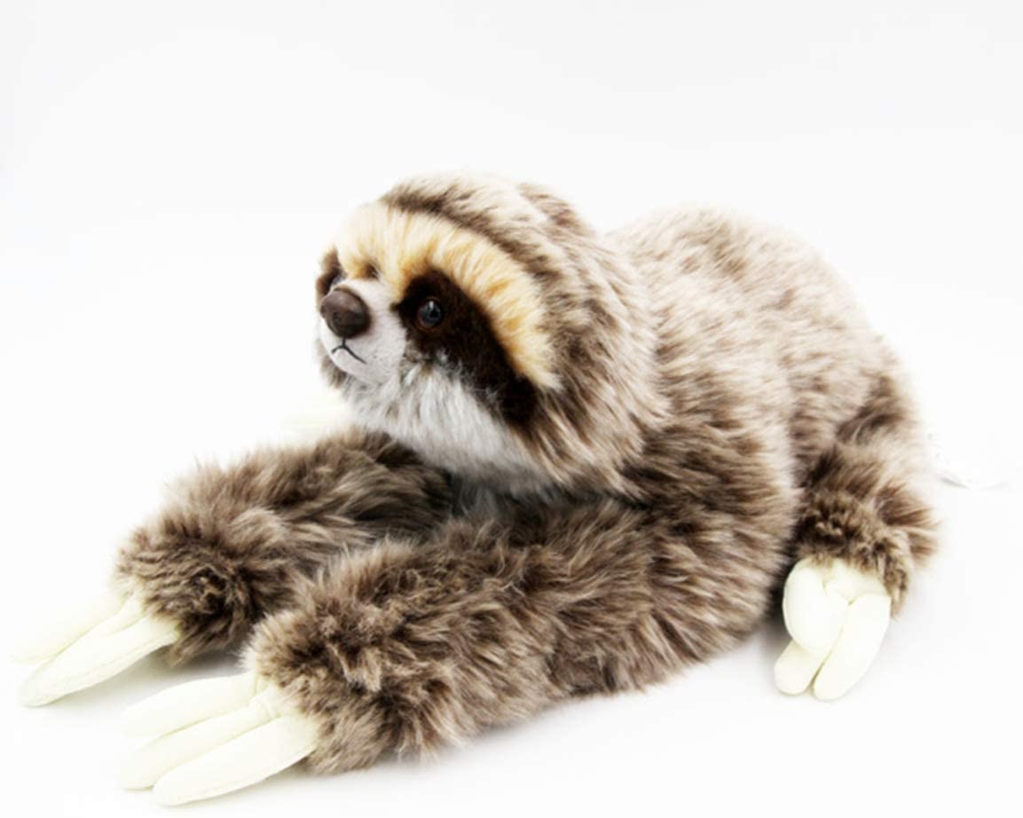 realistic sloth stuffed animal