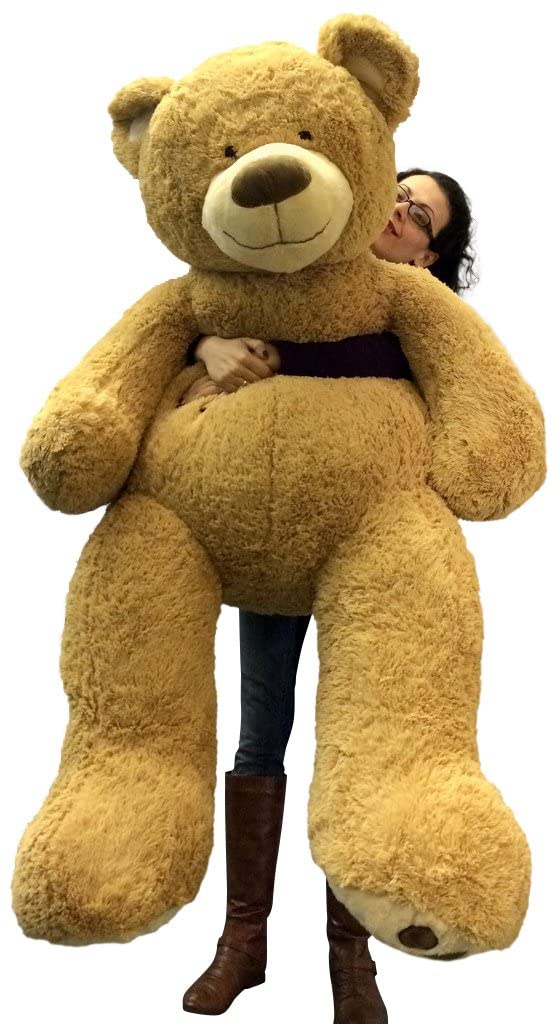 5 foot teddy bear bigfoot paws giant stuffed animal bear