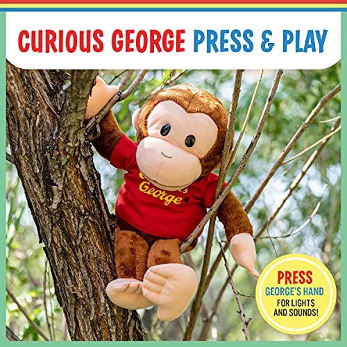 Curious George® Press & Play Plush – Kids Preferred