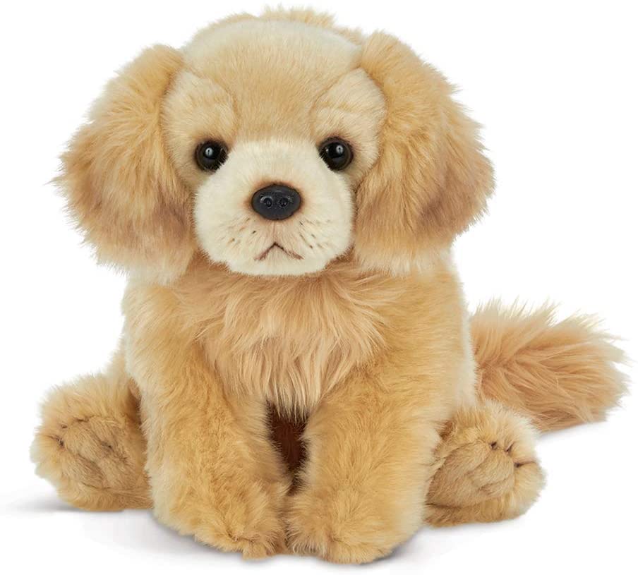 golden retriever dog soft toy