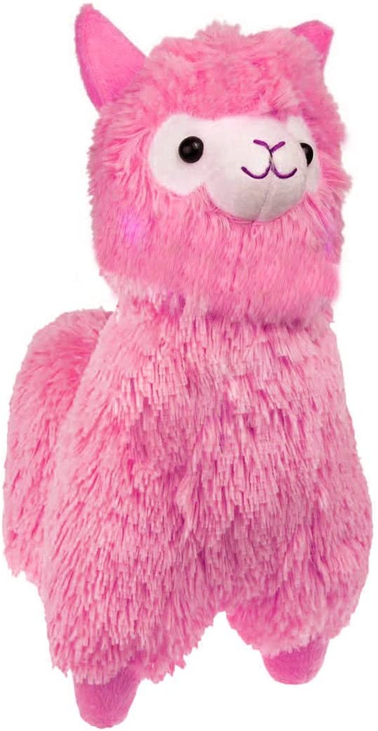 pink alpaca plush