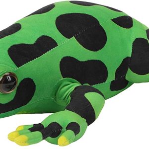 Realistic Frog Stuffed Animal,Soft Frog Plush Toy,Lifelike Poison Dart Tree  Toad Stuffed Animal,Creative Toy Frog Gift for Kids Children Baby Girls