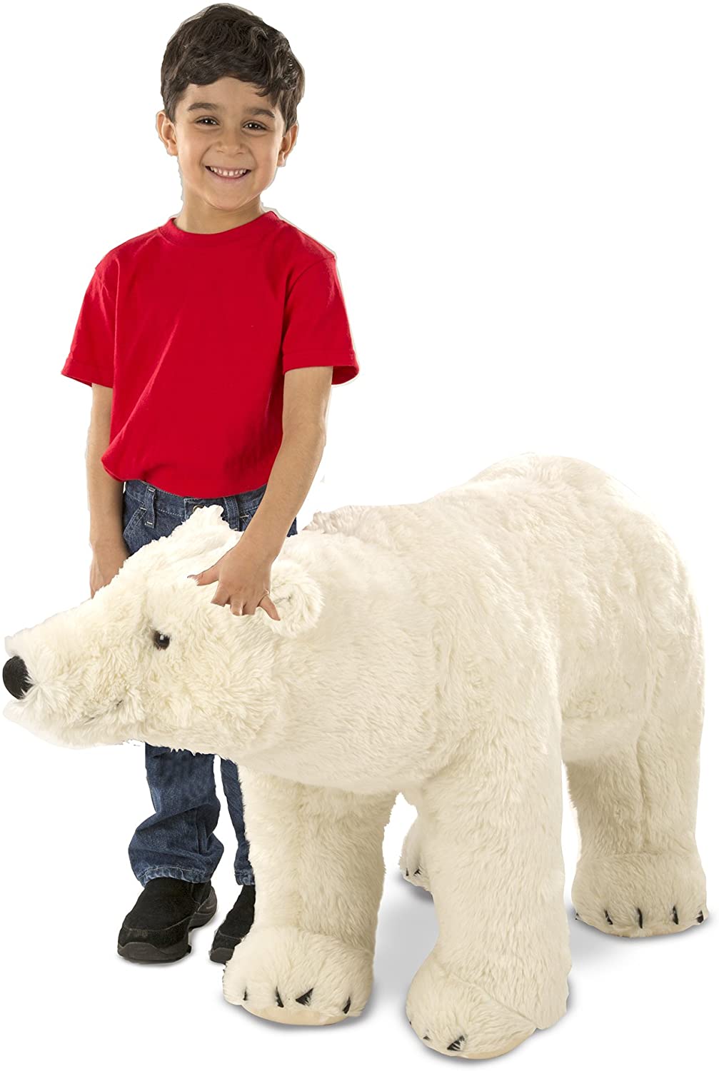 giant polar bear stuffed