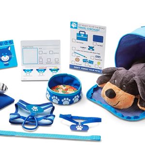 melissa and doug pet travel set