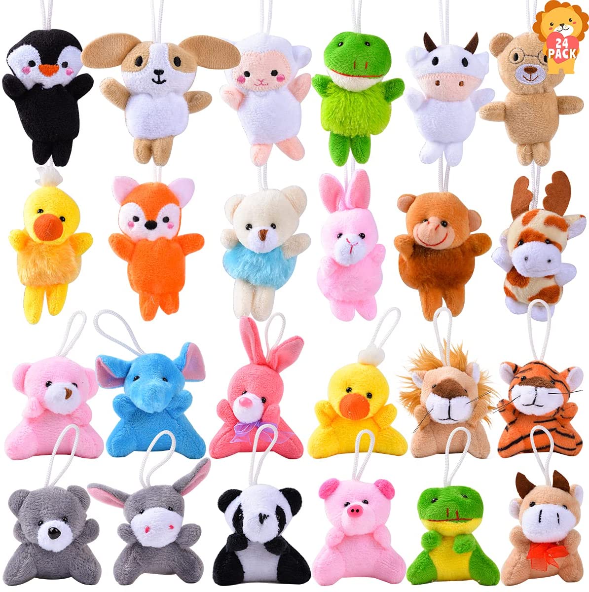 assorted stuffed animals bulk