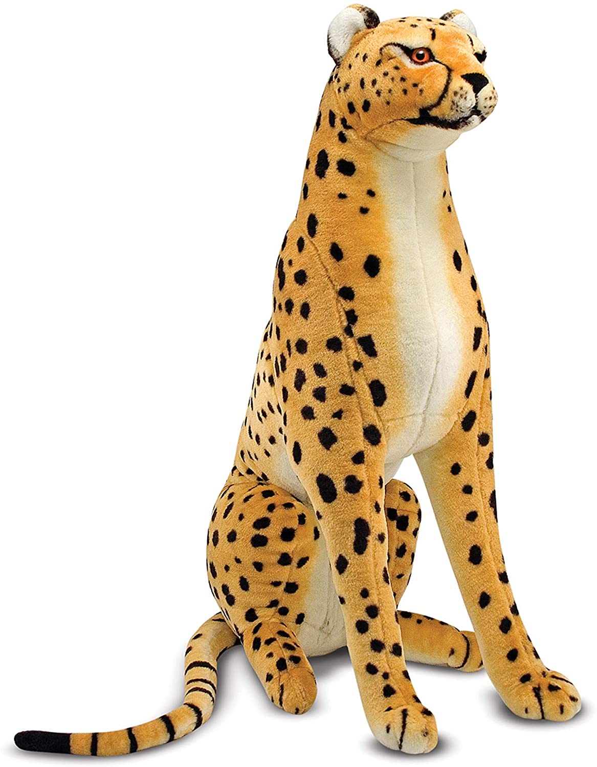 large cheetah stuffed animal