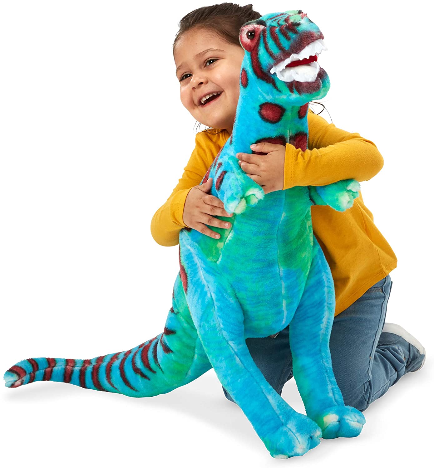 melissa and doug stuffed t rex