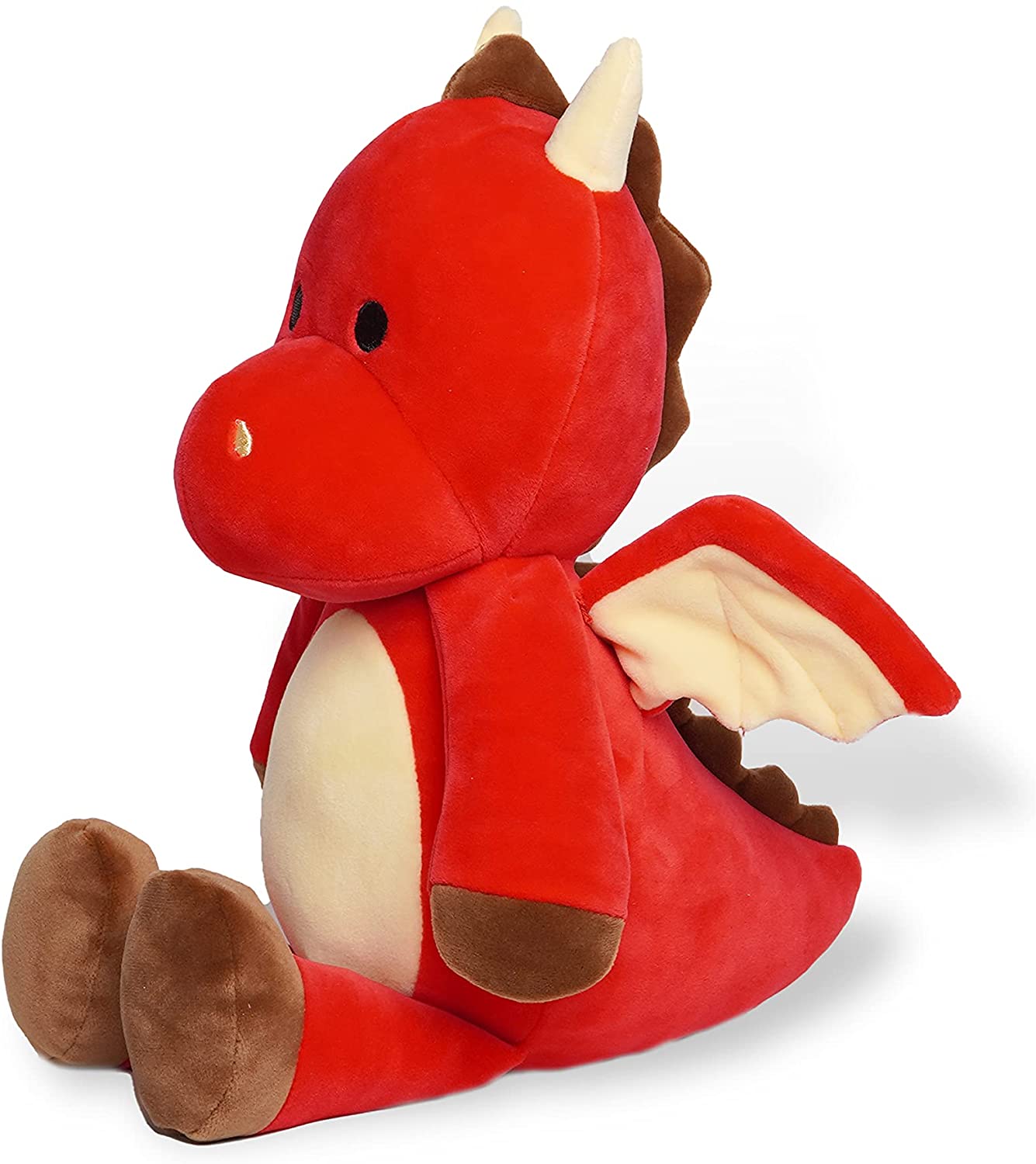 dragon plush red