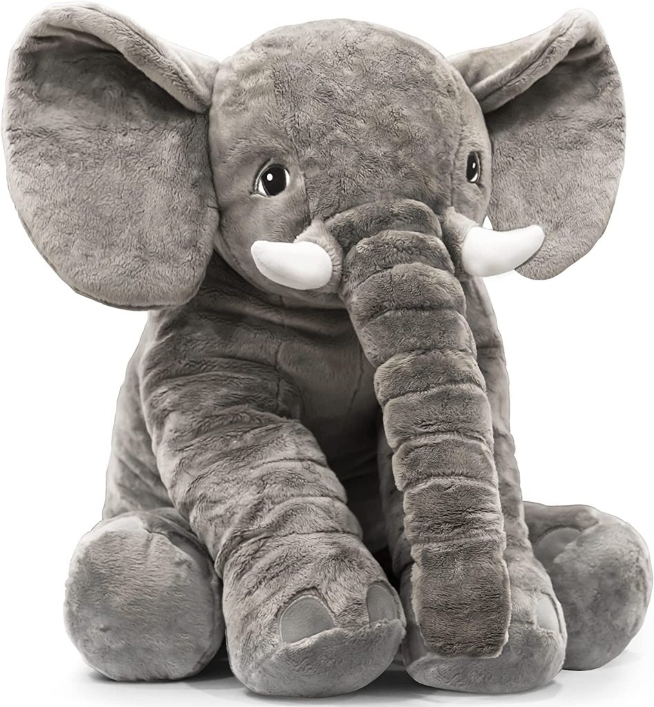 HOMILY Stuffed Elephant Plush Animal Toy 24 INCH – Homefurniturelife