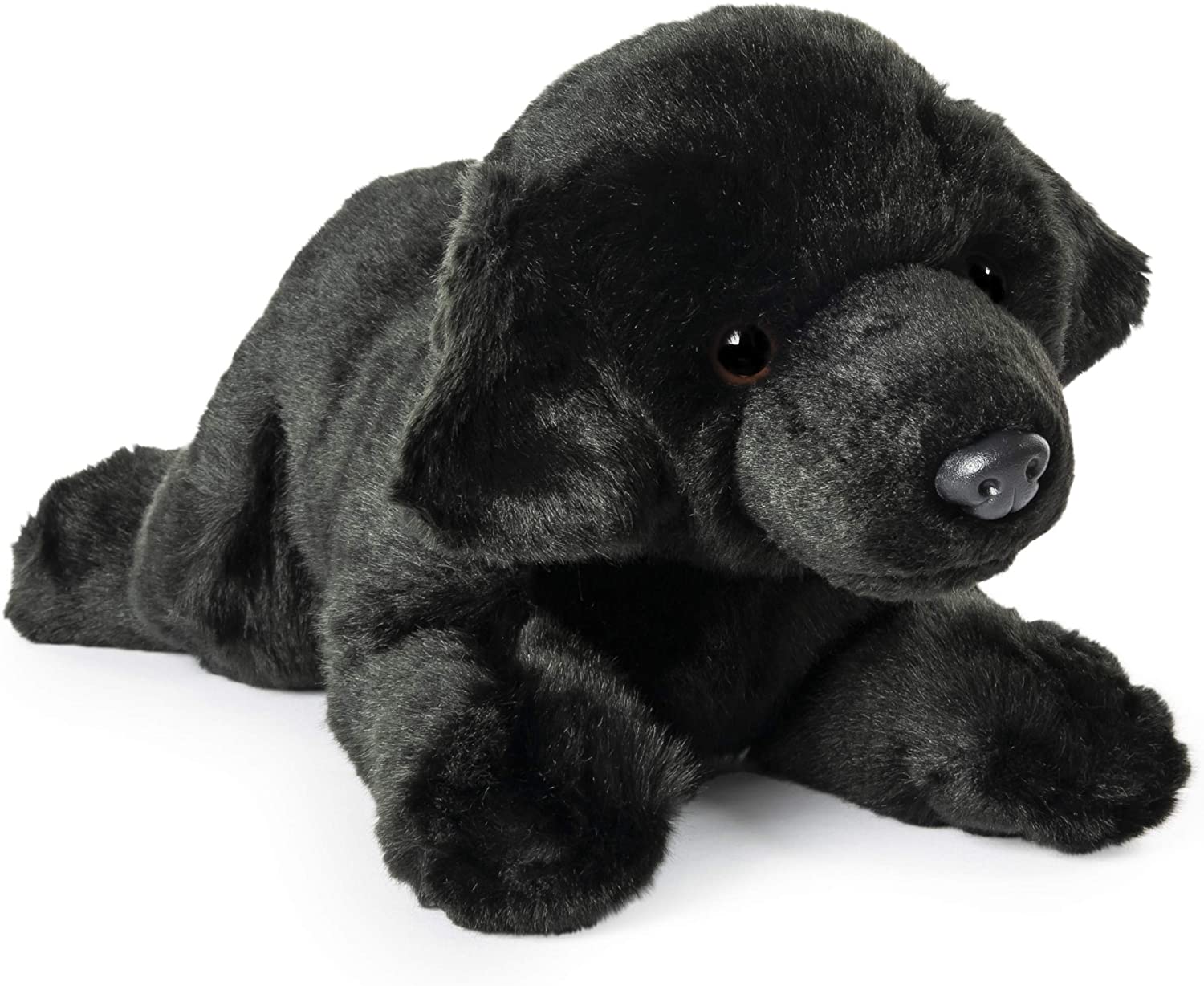 black stuffed animal