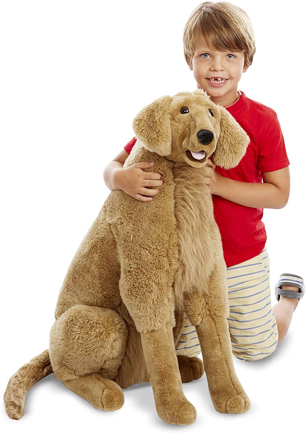 life size stuffed animal dog