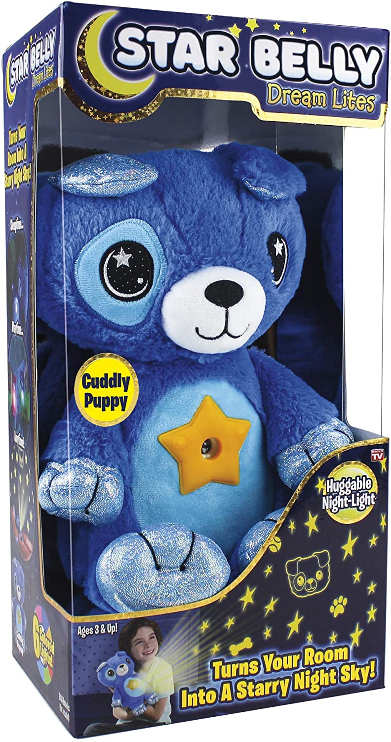 star belly dream lite plush animal with light up belly