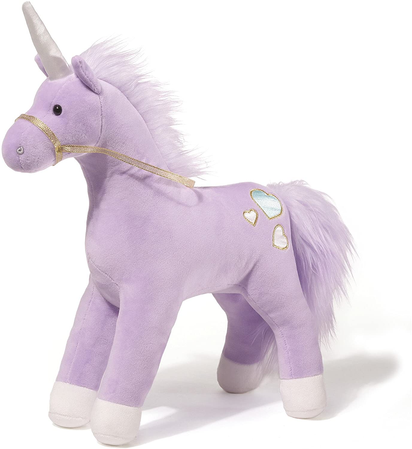 purple unicorn soft toy