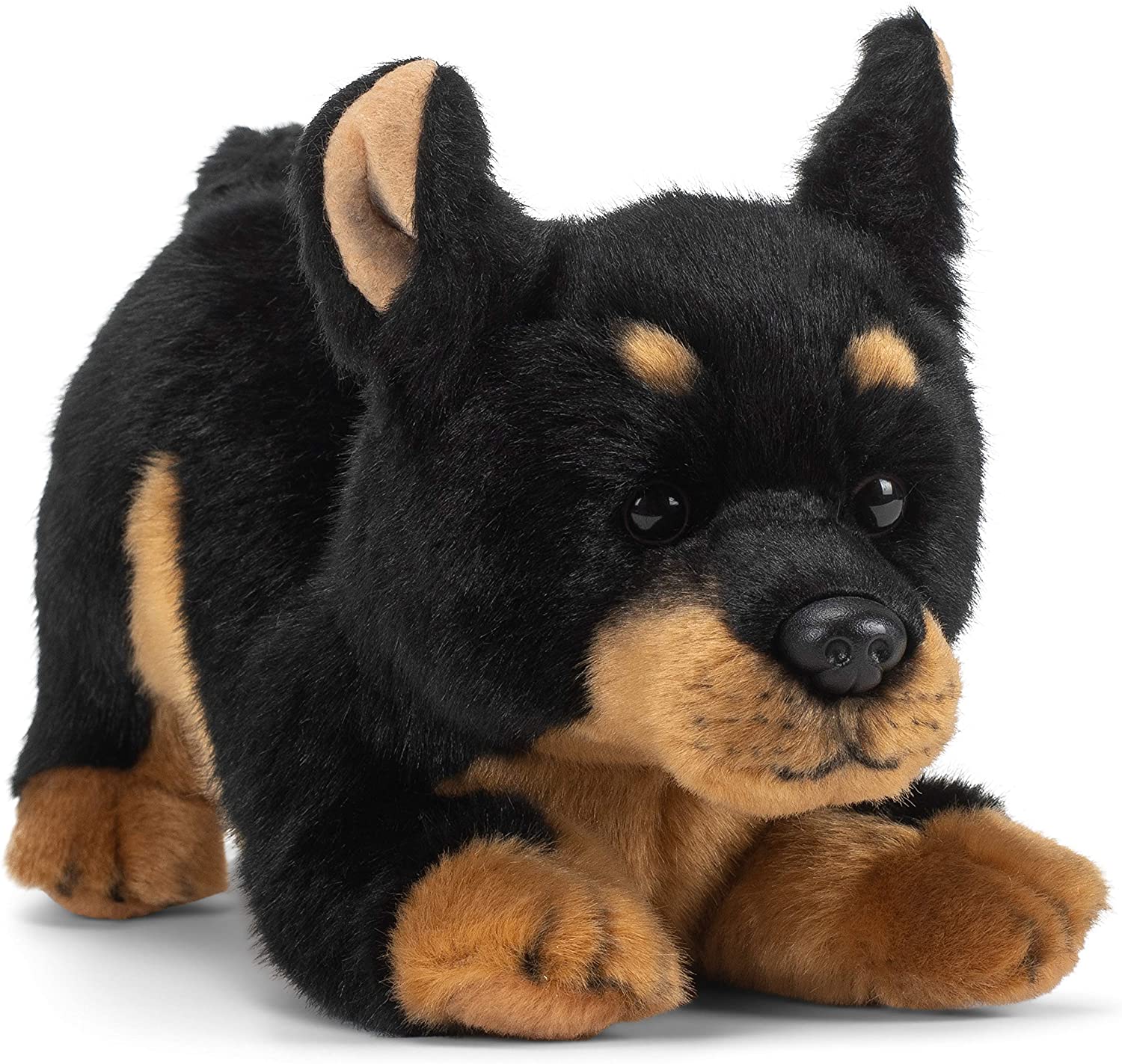 large doberman stuffed animal