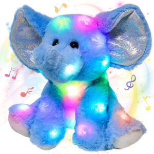 musical elephant stuffed animal