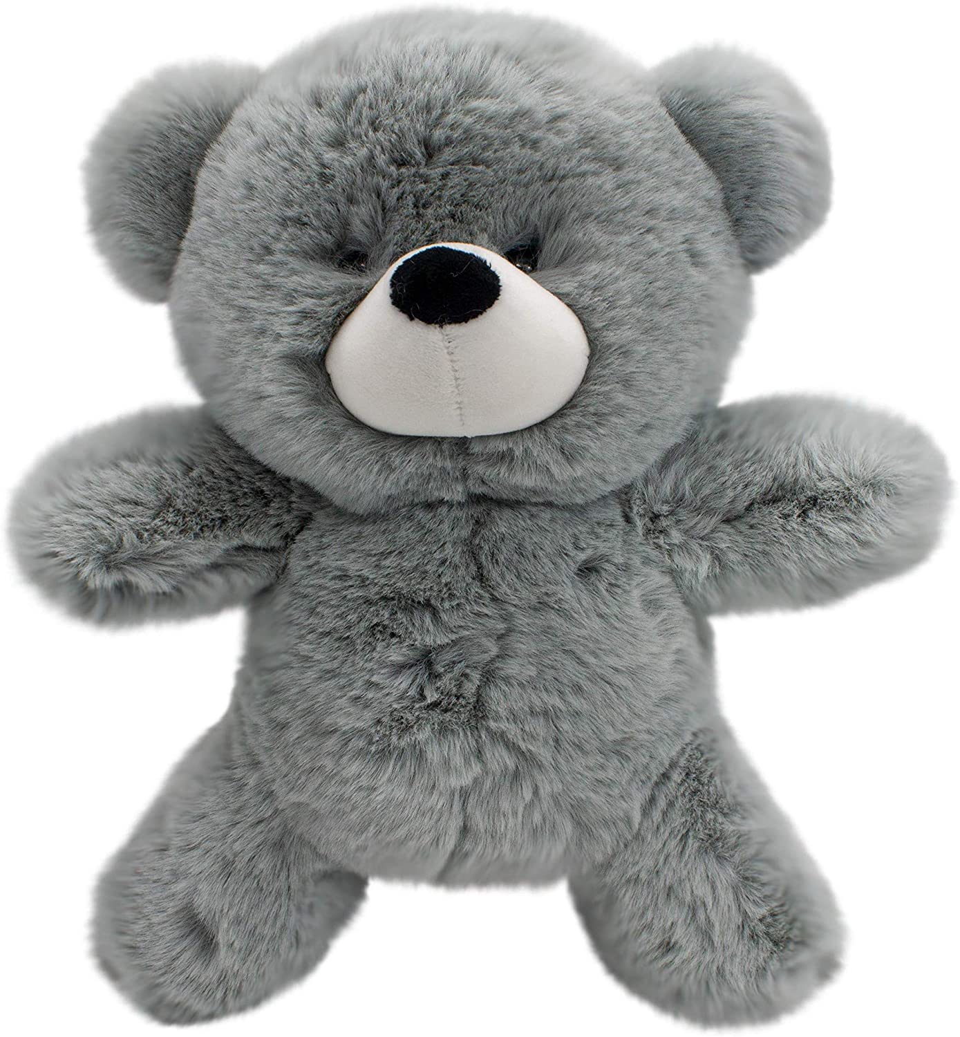 dark gray teddy bear