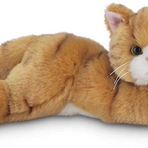 orange kitten stuffed animal