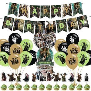 walking dead birthday cake topper