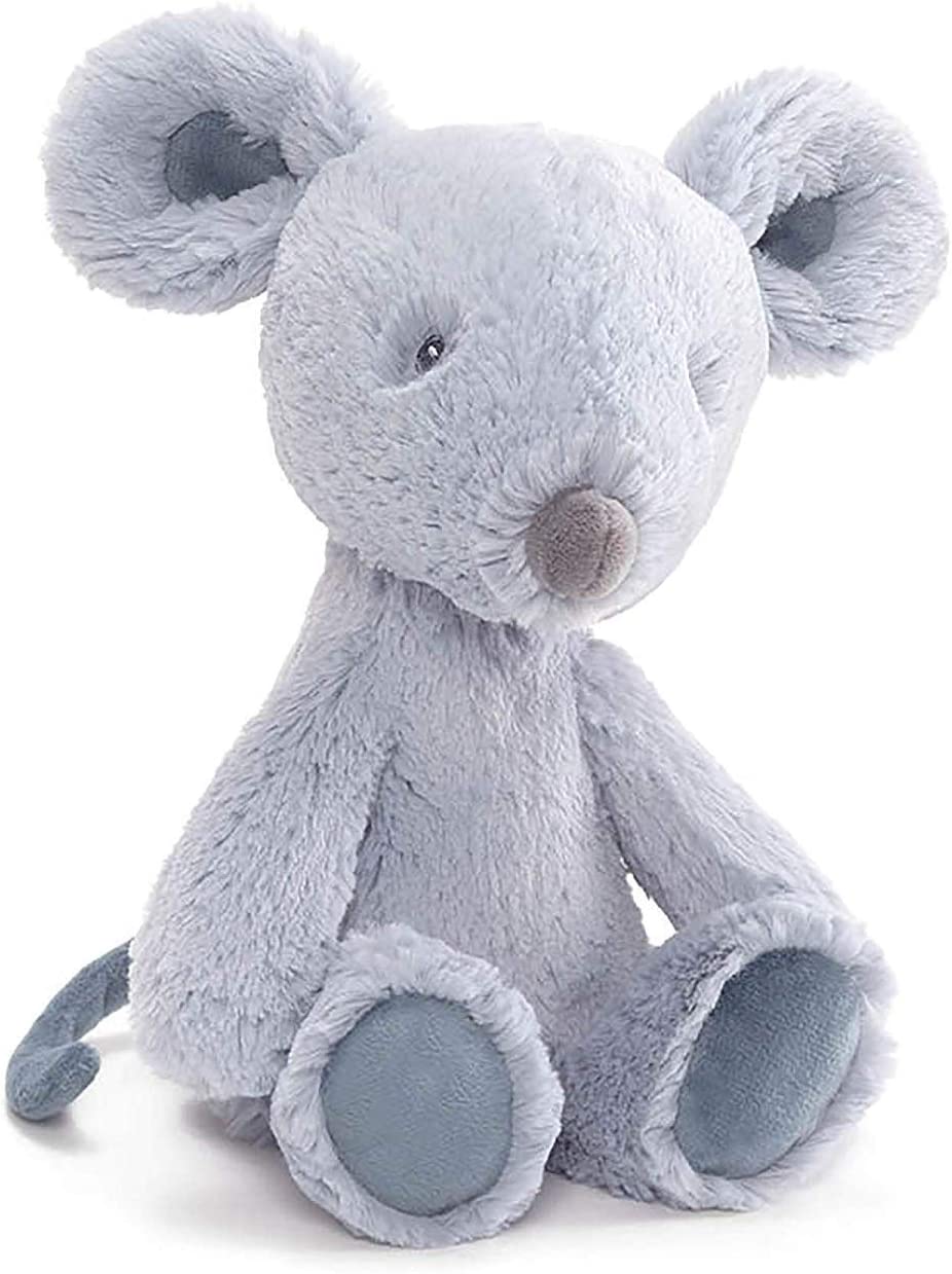 blue mouse stuffed animal