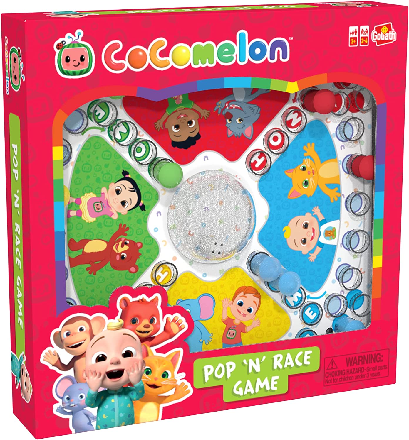 Cocomelon – Pop ‘N’ Race – Features Cocomelon Characters – No Reading ...