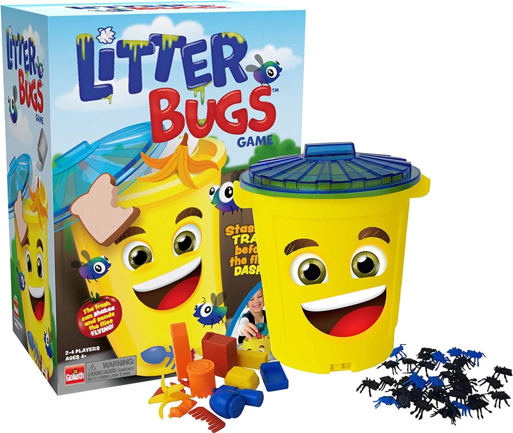 Litter Bugs Game – The Stash The Trash Before The Flies Dash – Fast ...